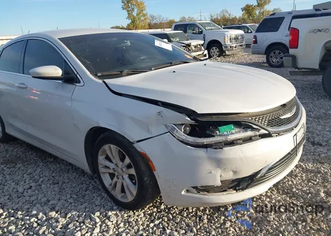 2015 Chrysler 200 Limited z USA, uszkodzony, nr VIN 1C3CCCAB0FN726365